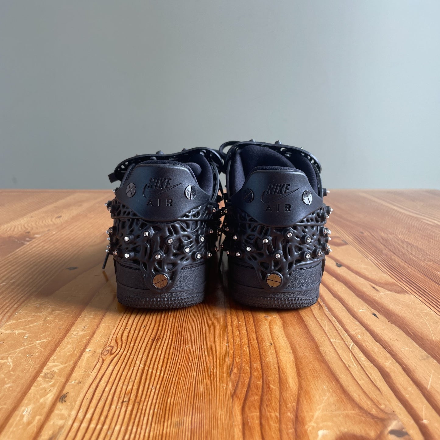 6.5 - Nike Black Air Force 1 LXX x Swarovski Black 2021 CV7668-001 w/ Box 0716MD