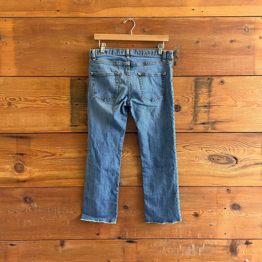 26 - Nili Lotan Low Rise Button Fly Boyfriend Straight Leg Jeans 0804ST