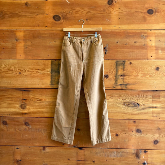 4 - LYKKE WULLF Brown Carpenter Painter Workwear Pants 0312IG