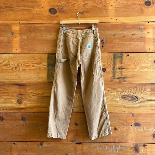 4 - LYKKE WULLF Brown Carpenter Painter Workwear Pants 0312IG