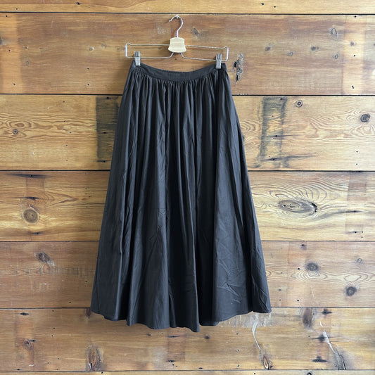 6 - Reformation x Kacey Musgraves Black Magnolia Midaxi Length Skirt 0628AC