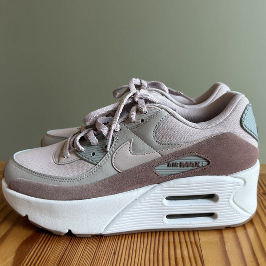 8.5 - Nike Air Max 90 LV8 Platform FD4328-001 Sneakers Shoes NEW 0817JE