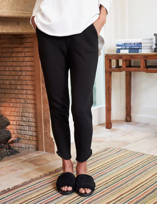 XS - Frank & Eileen Tee Lab Black Tulip Hem Trouser Sweatpants LAB628TF 0120SC