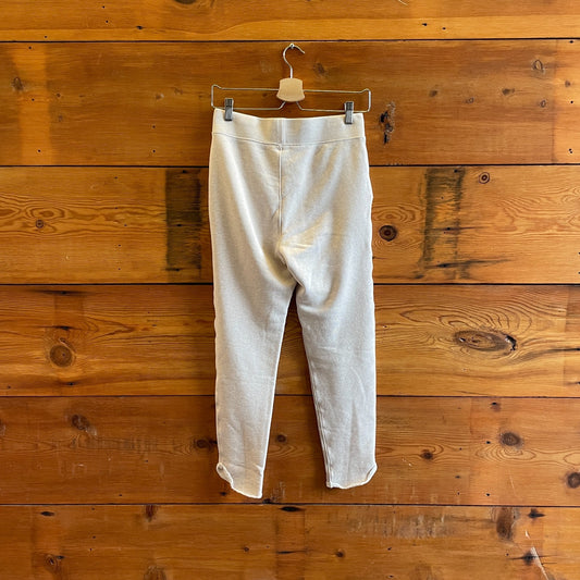 XS - Frank & Eileen Tee Lab Beige Tulip Hem Trouser Sweatpants LAB628TF 0120SC