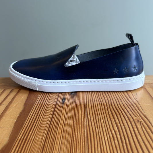 36.5 / 6.5 - Pantofola D'Oro Blue Slip On ClubHouse Womens Shoes 0308IN