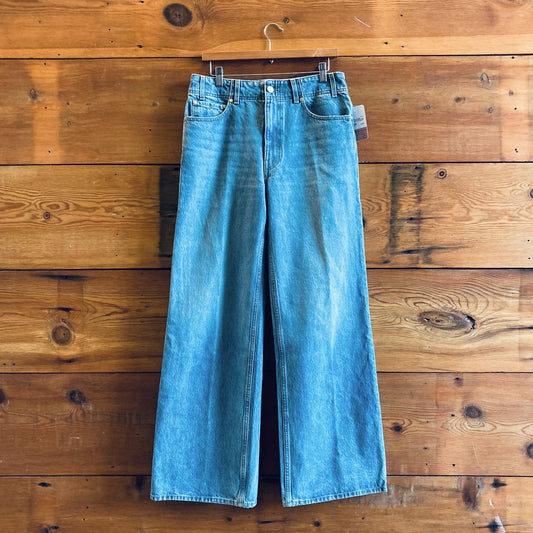 29 - Ulla Johnson Denim $470 Elodie Wide Leg High Rise Womens Jeans 4427SC
