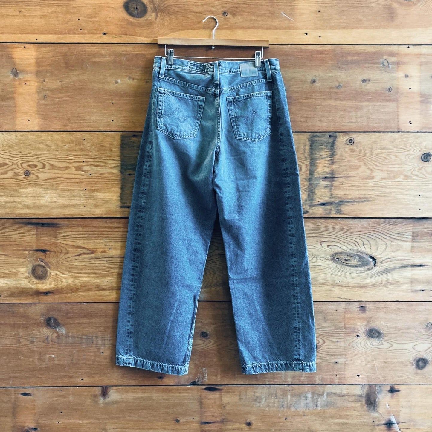 28 - AG Adriano Goldschmied Hattie High-Rise Barrel Leg Womens Jeans 4427SC