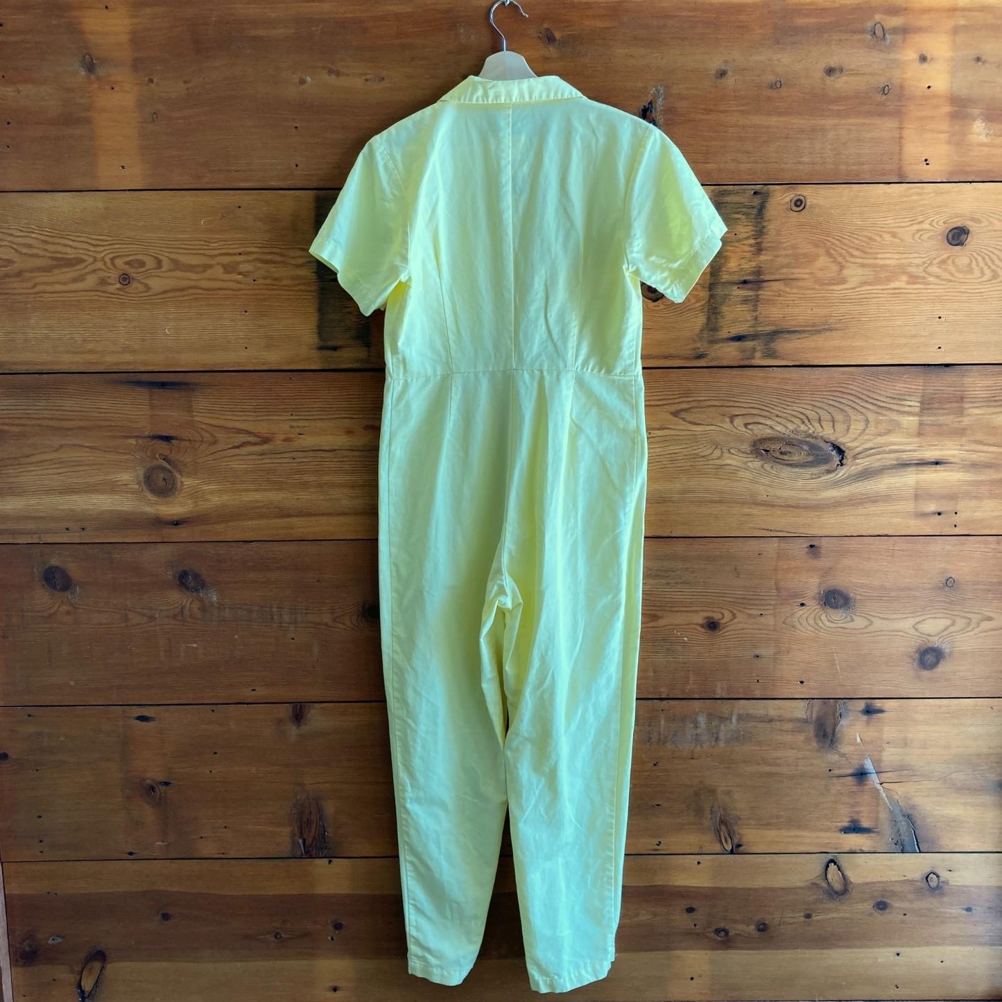 6 - Ilana Kohn Butter Yellow Short Sleeve Tia 2025 Coveralls Jumpsuit 0805AY
