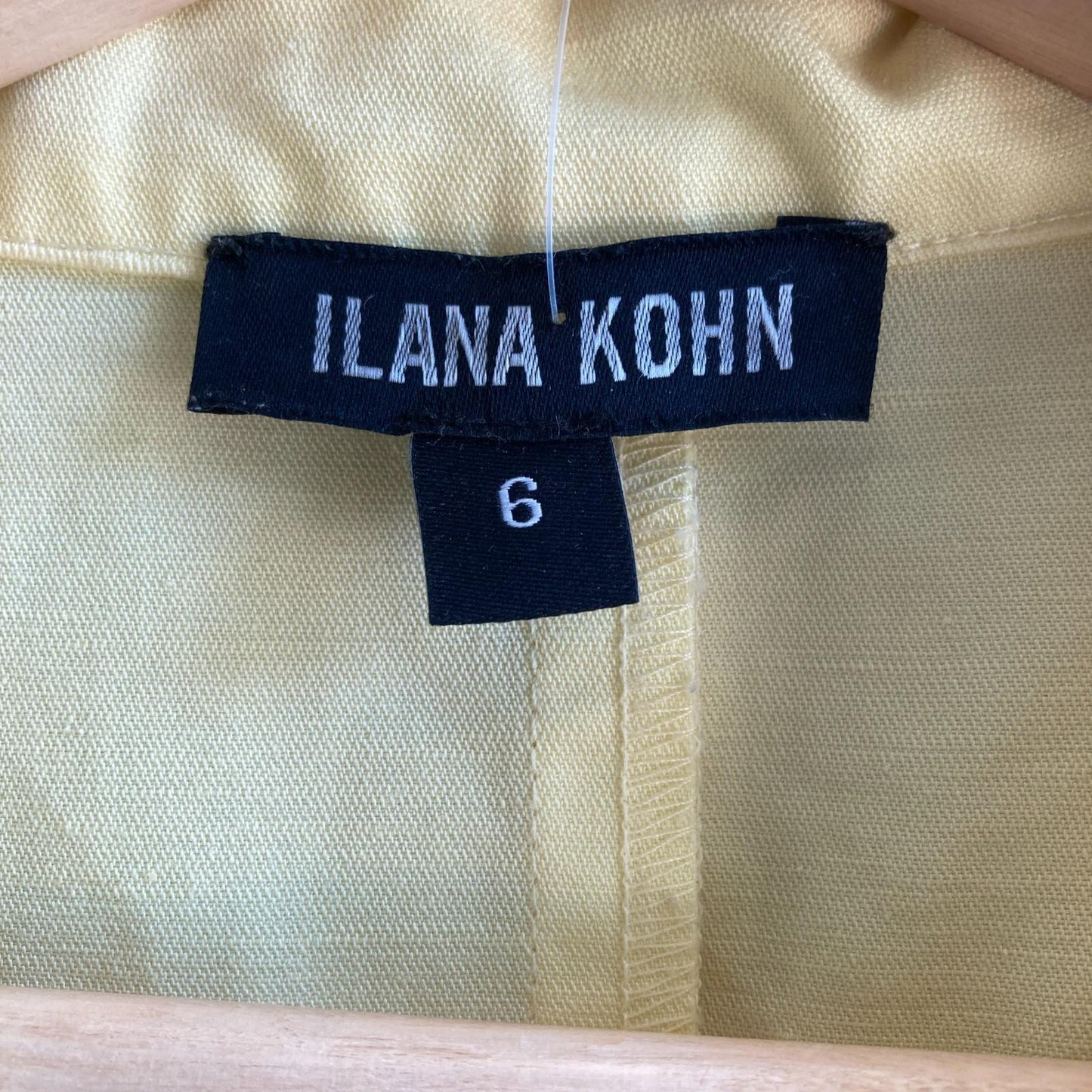 6 - Ilana Kohn Butter Yellow Short Sleeve Tia 2025 Coveralls Jumpsuit 0805AY