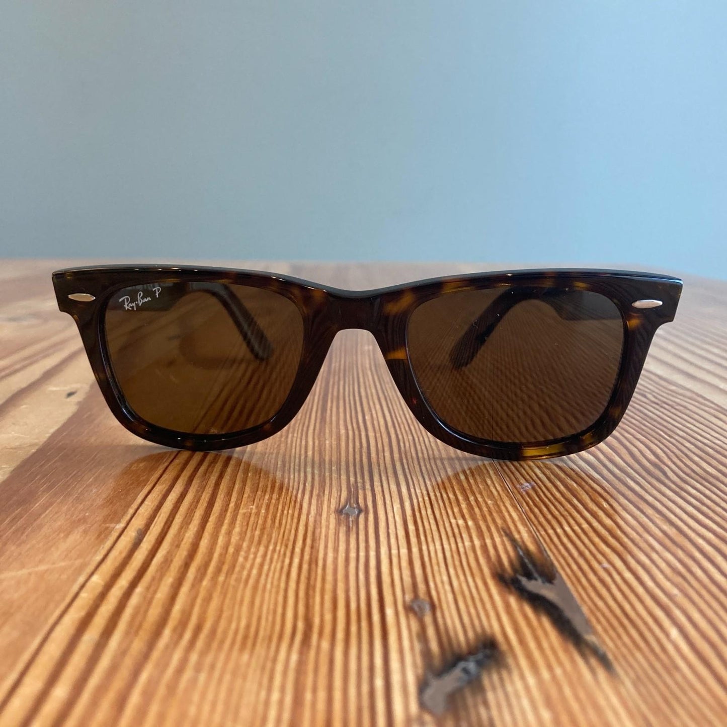 RayBan Ray Ban Tortoise RB2140 50-22 Wayfarer Unisex Sunglasses w/ Case 0505DM