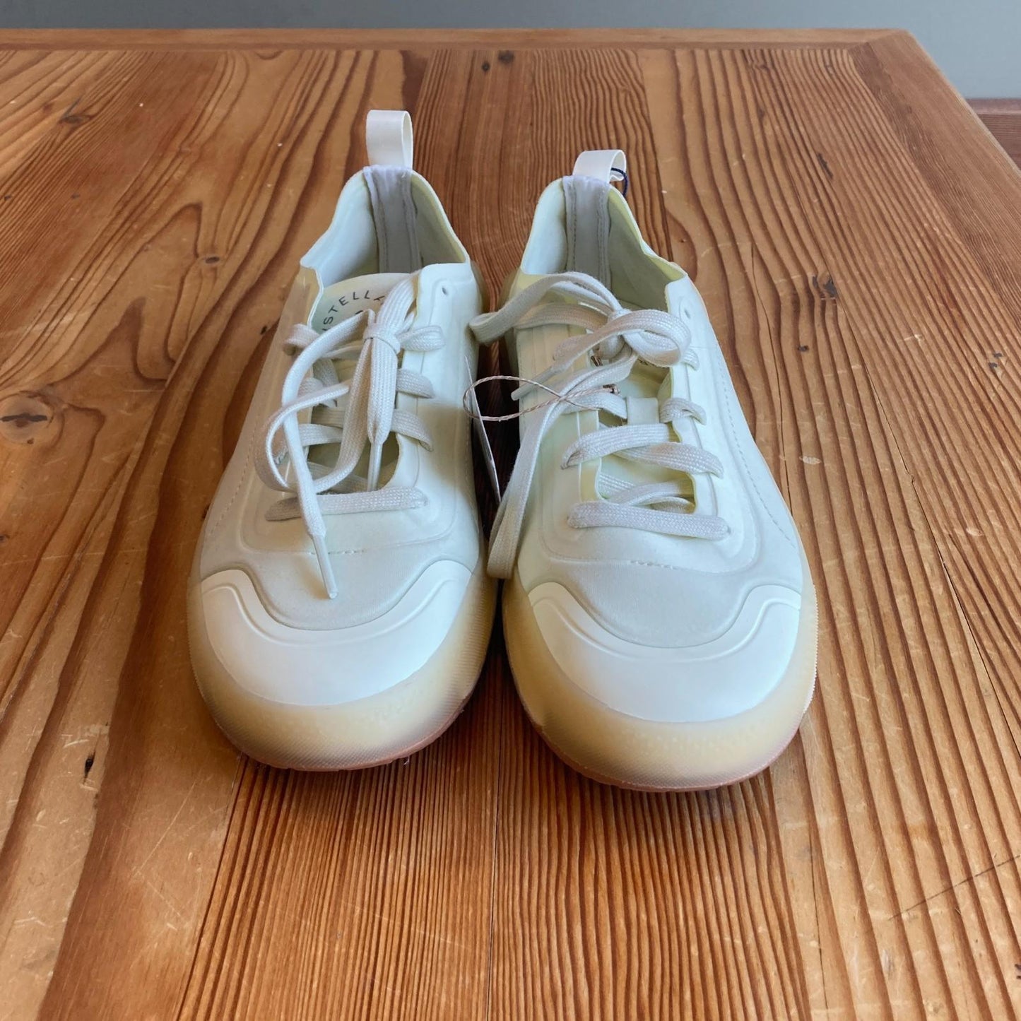 6.5 - Stella McCartney for Adidas Light Yellow Treino Sneakers NEW w/ Box 0707MU
