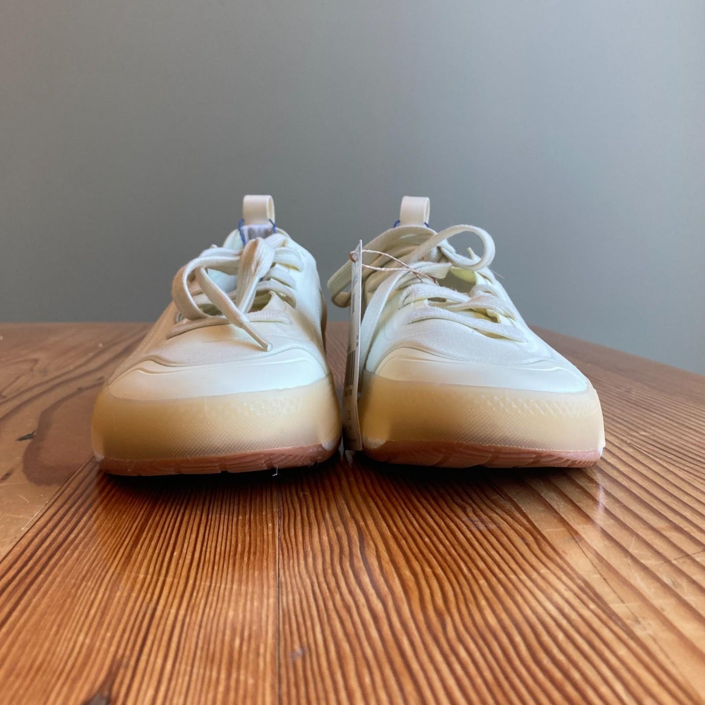6.5 - Stella McCartney for Adidas Light Yellow Treino Sneakers NEW w/ Box 0707MU