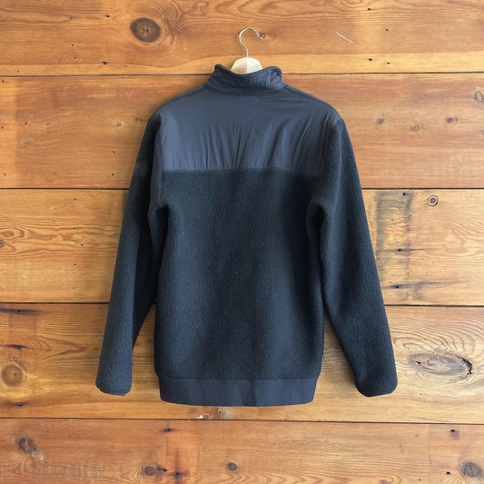 XS Mens - Foehn Black Fleece Zip Front Fleece Jacket 0901CC