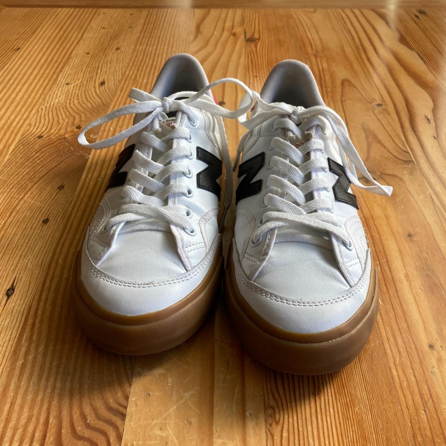 9.5 Womens - New Balance White Numeric 212 Pro Court Gum Sole Shoes 0826NH