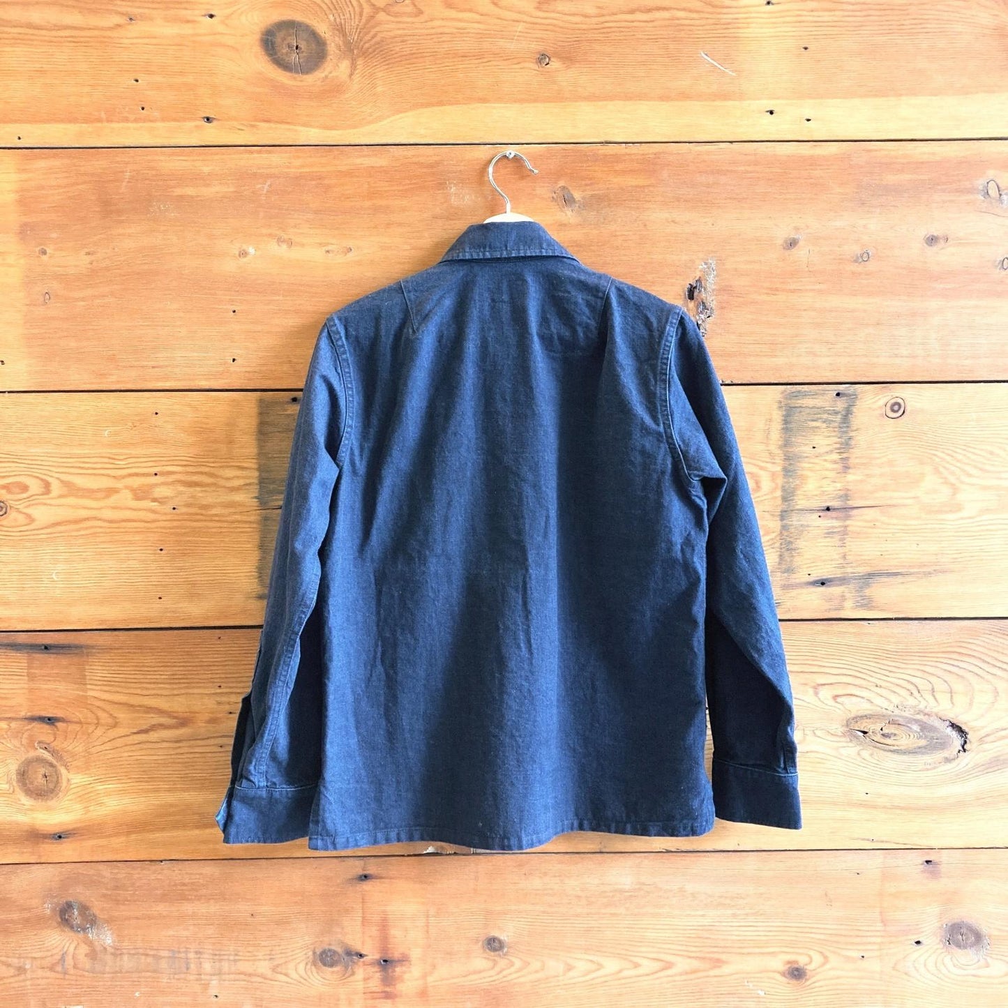 XS - Imogene & Willie Dark Wash Stretch Denim Button Up Chore Jean Jacket 0312IG