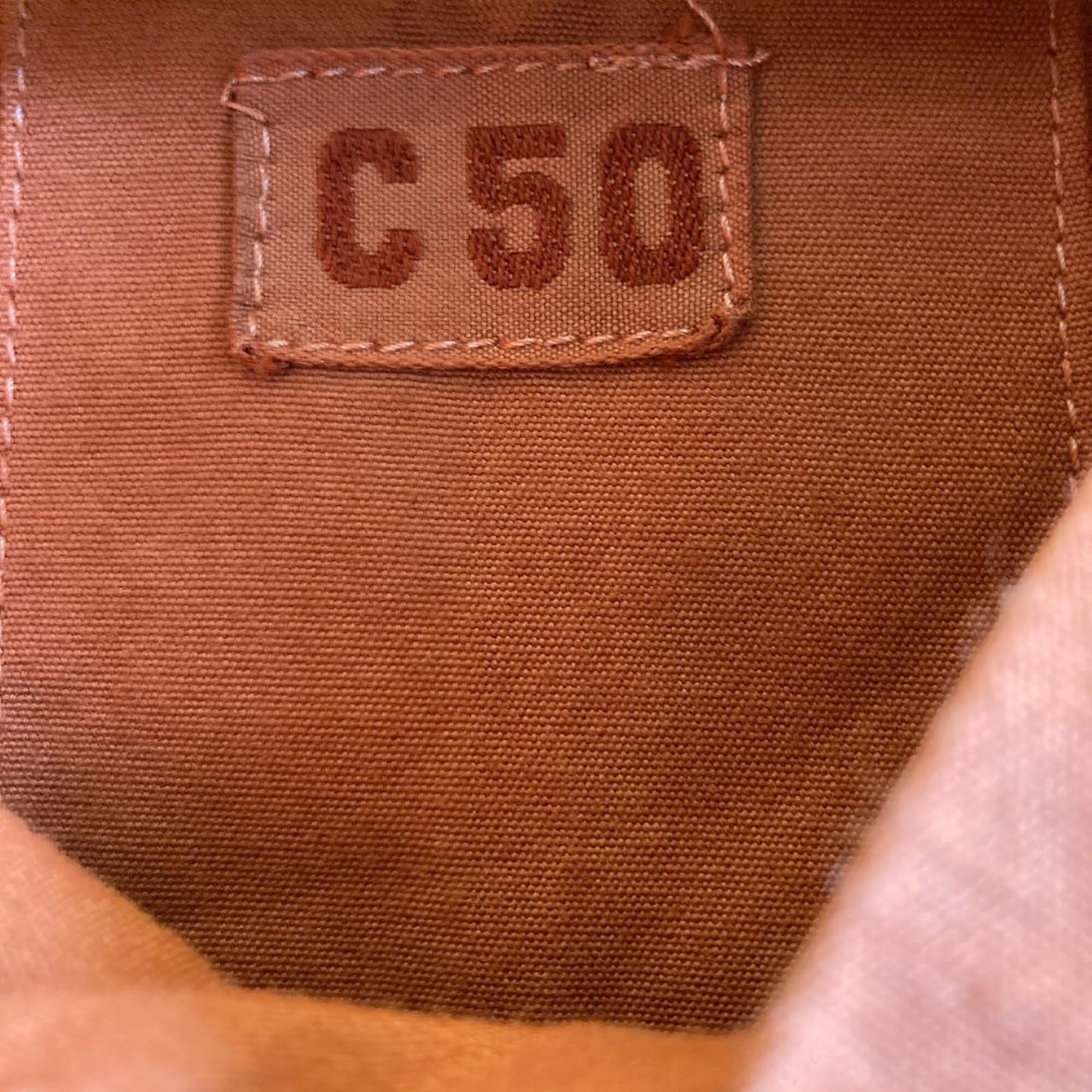 OS - Vintage C50 Swedish Military Rust Brown Hooded Jacket Parka 1005SS