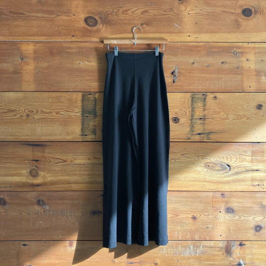 4 - Ripley Rader Black Pull-On Stretch Fit Wide Flare Leg Womens Pants 0608KF