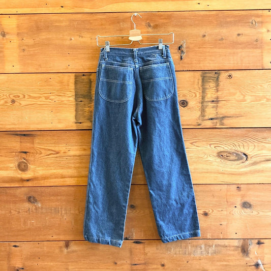 2 - Jem! $315 Los Angeles Dark Wash Reinforced Knees Workwear Jeans 0312IG