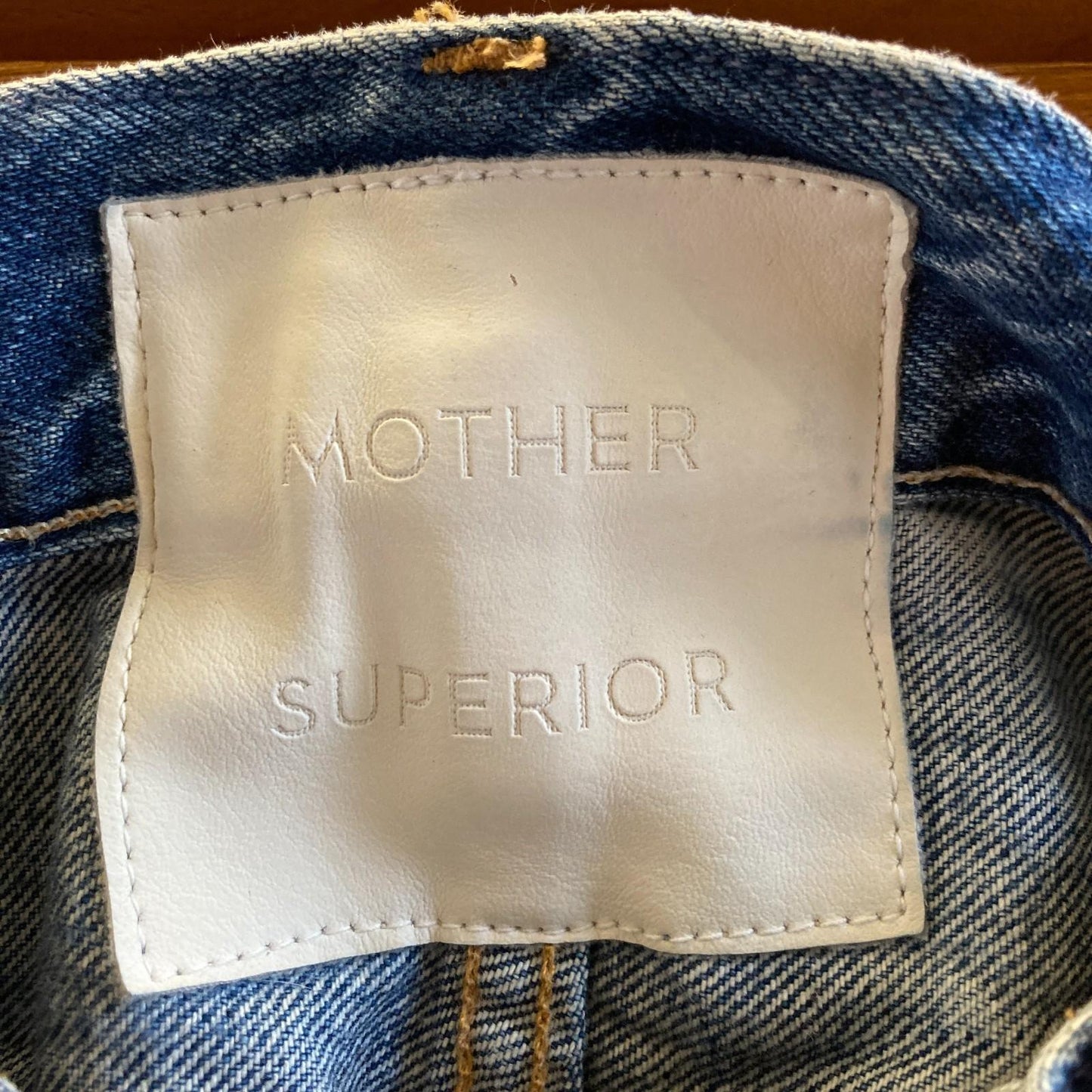 26 - Mother Superior $258 High Waisted Hiker Hover Button Fly Jeans 0223LA