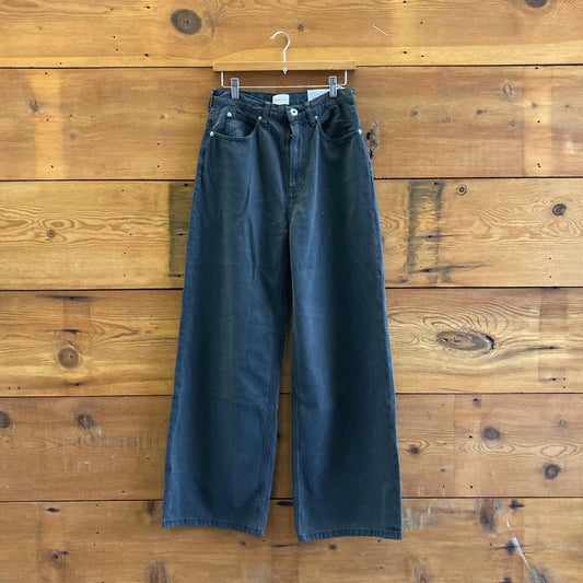 27 - Everlane Black Ink Wash NEW OG Baggy Womens Jeans 0902PW