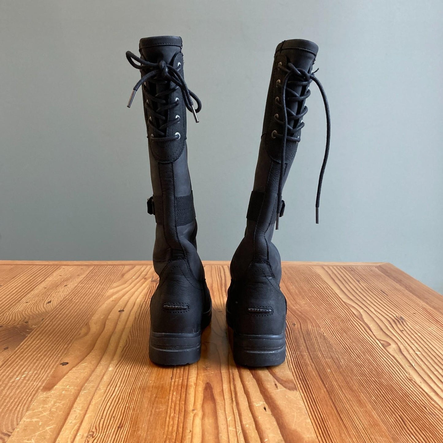 7.5 - Ariat $255 Black Langdale H2O Waterproof Tall 10024982 Boots 0606RO