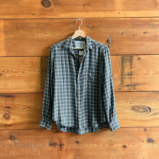 XS - Frank & Eileen Gray Plaid Long Sleeve Button Up Eileen Shirt 0120SC