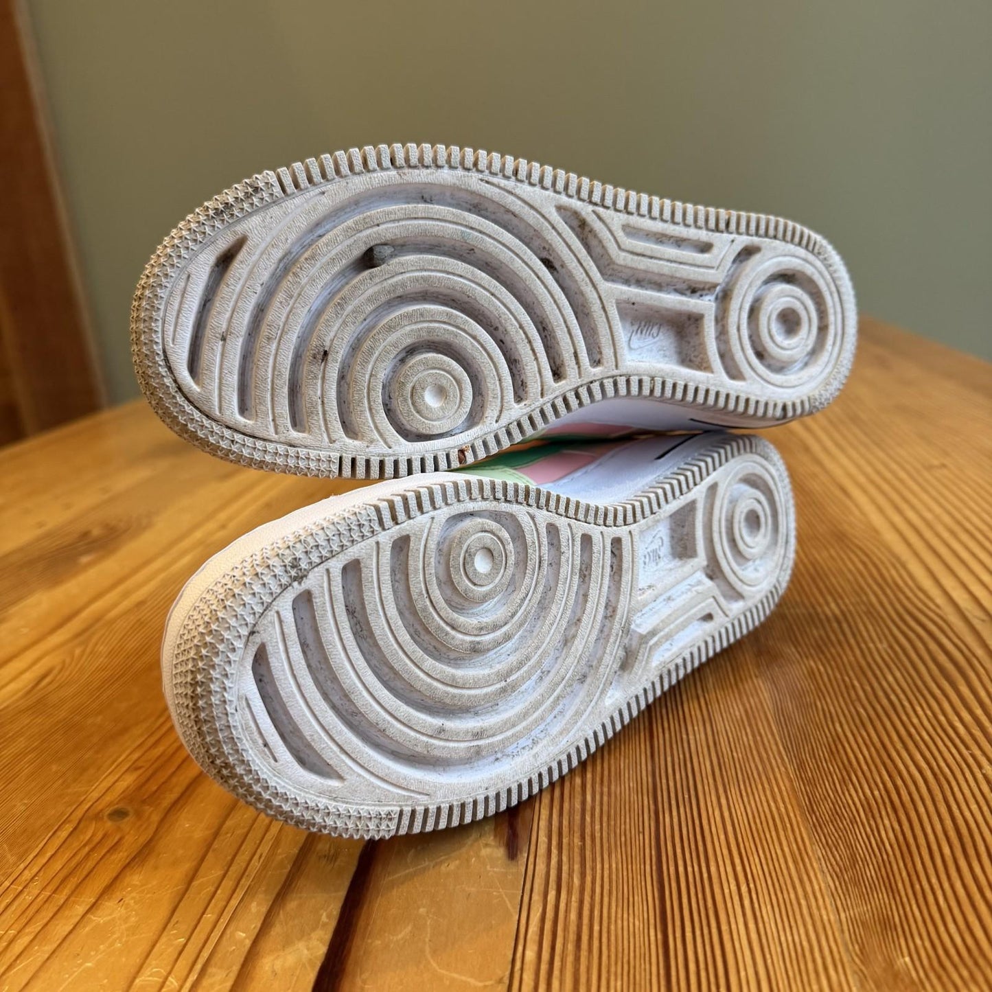 6. 5- Nike Pink Arctic Punch Womens Air Force 1 Shadow Sneakers Shoes 1106KS