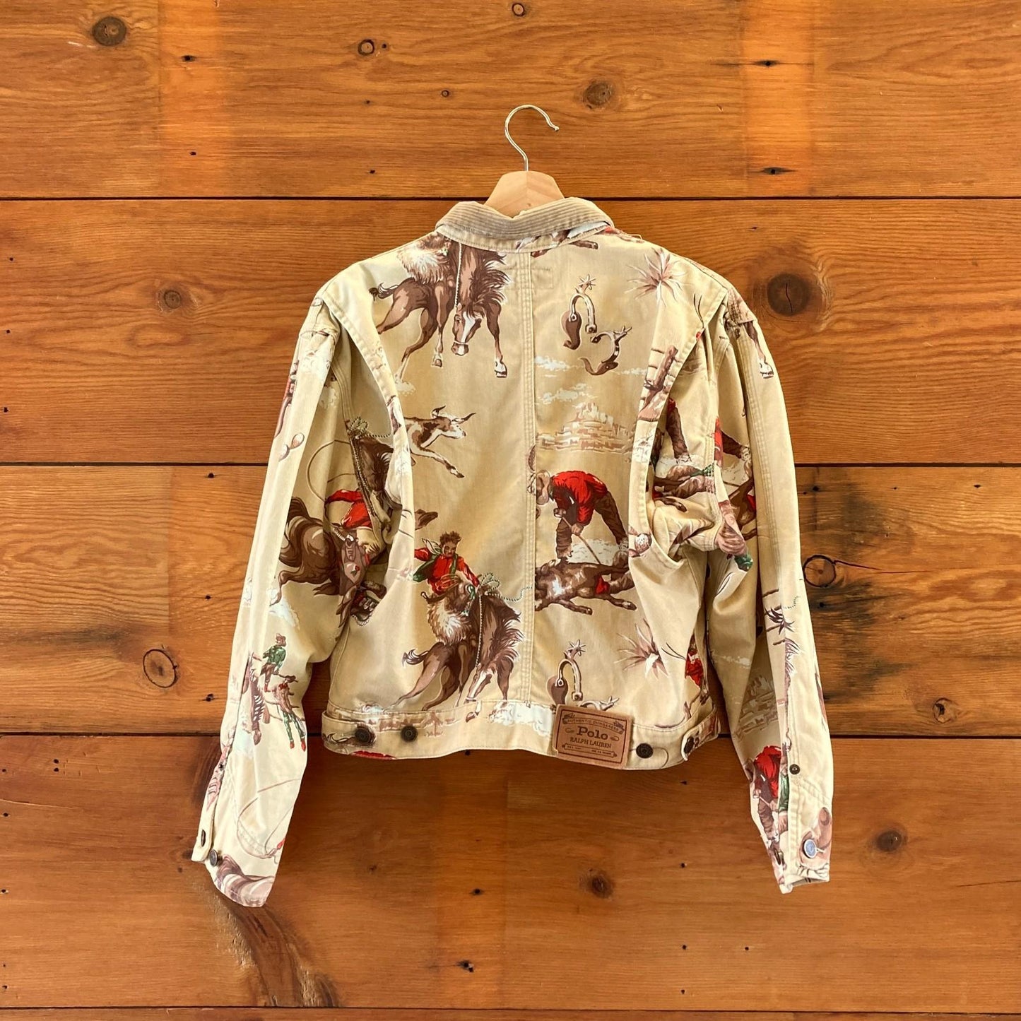 M - Ralph Lauren Vintage 80s Western Rodeo Cowboy Americana Chore Jacket 0312IG