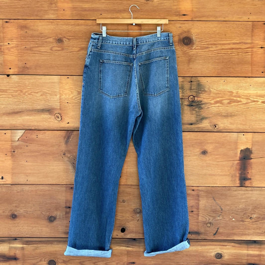 31 - Imogene + Willie Denim Catherine Super High Rise Trouser Leg Jeans 1029ML