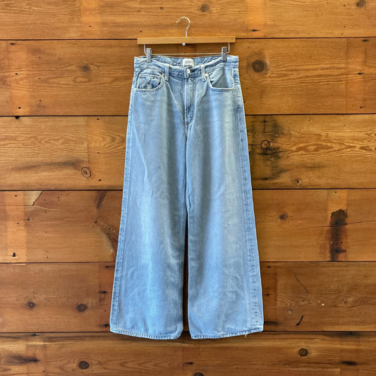27 - Citizens of Humanity Light Wash Paloma High Rise Wide Leg Jeans 0507KL