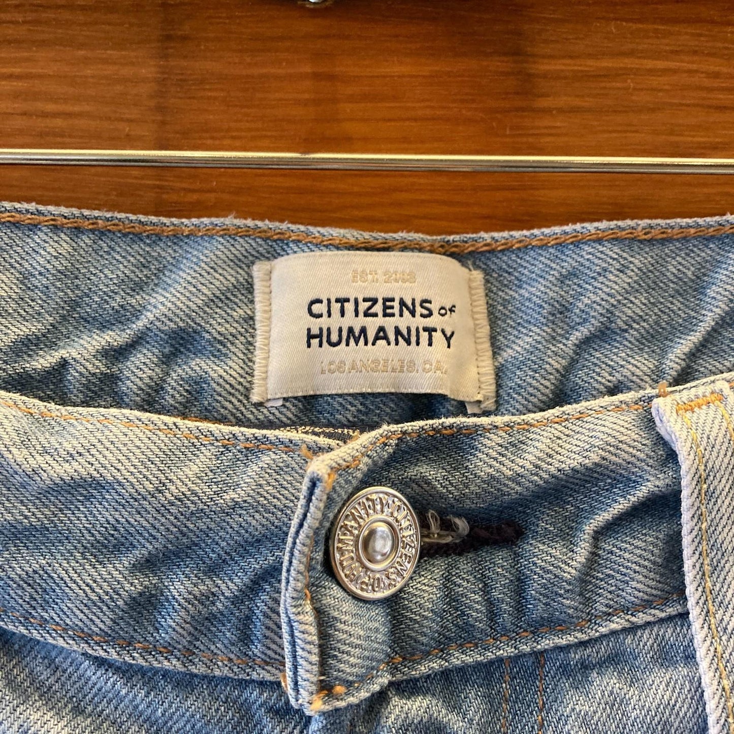 27 - Citizens of Humanity Light Wash Paloma High Rise Wide Leg Jeans 0507KL