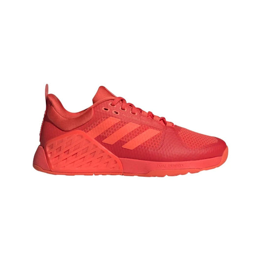8.5 - Adidas Bright Red Dropset 2 Trainer Sneakers Shoes NEW 0425SV