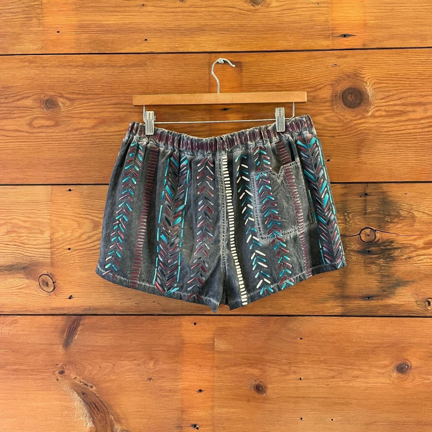 8 - Louis Vuitton Gray Nicolas Ghesquière Patterned 2016 Shorts 1204KS
