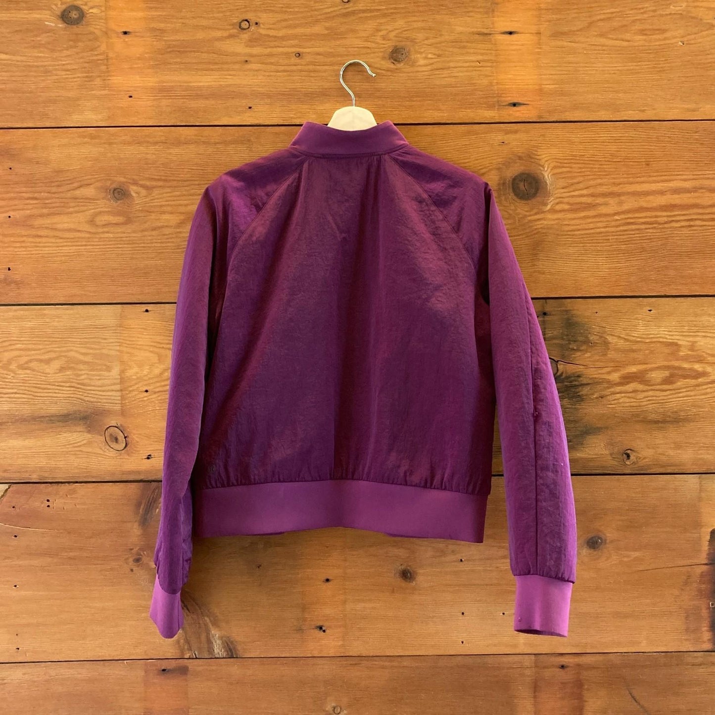 10 - Lululemon Purple Reversible Non-Stop Bomber Jacket Insulated Puffer 1215KM