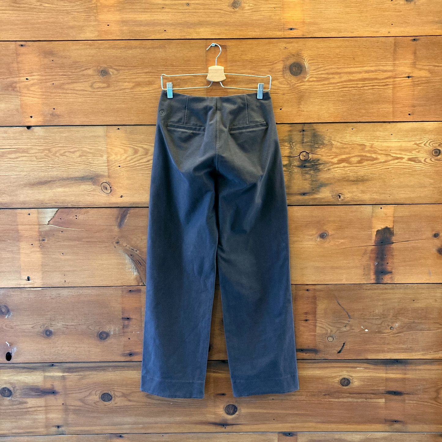 4 - Lululemon Brown Utilitech Relaxed Mid-Rise Trouser 7/8 Length Pants 0104SS