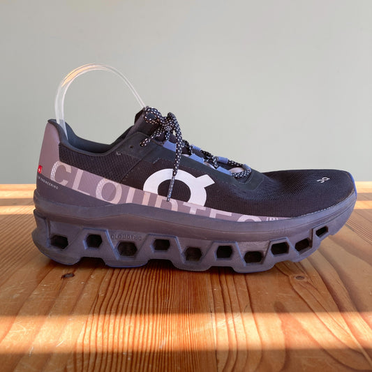 10 - On Black Gray Cloudmonster 2 Womens Sneakers Running Shoes 0313AH