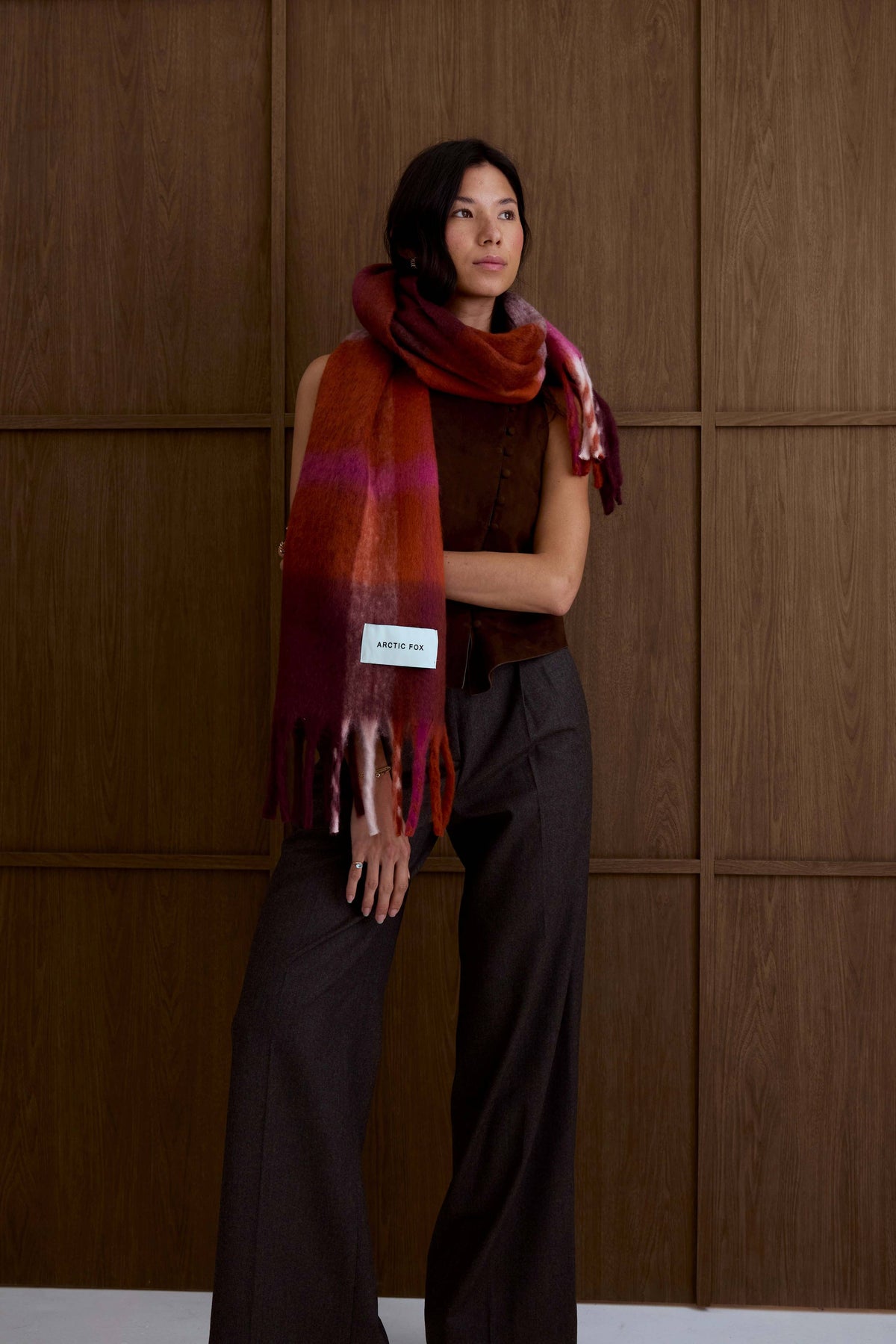 Arctic Fox & Co. - North America - The Stockholm Scarf - 100% Recycled - Autumnal Falls - FW26
