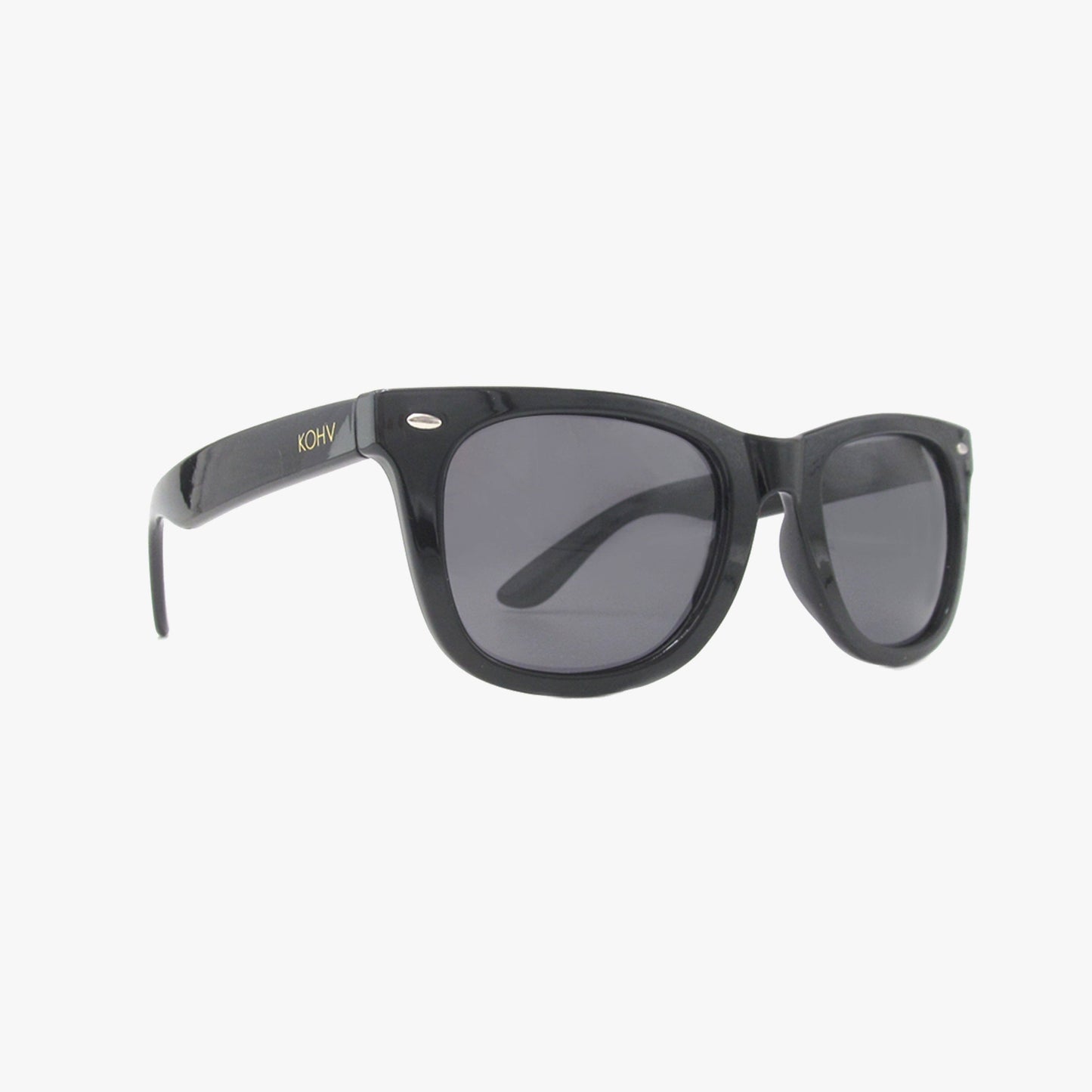 Kohv Eyewear - DRIFT MIDNIGHT Polarized Square Retro Sunglasses