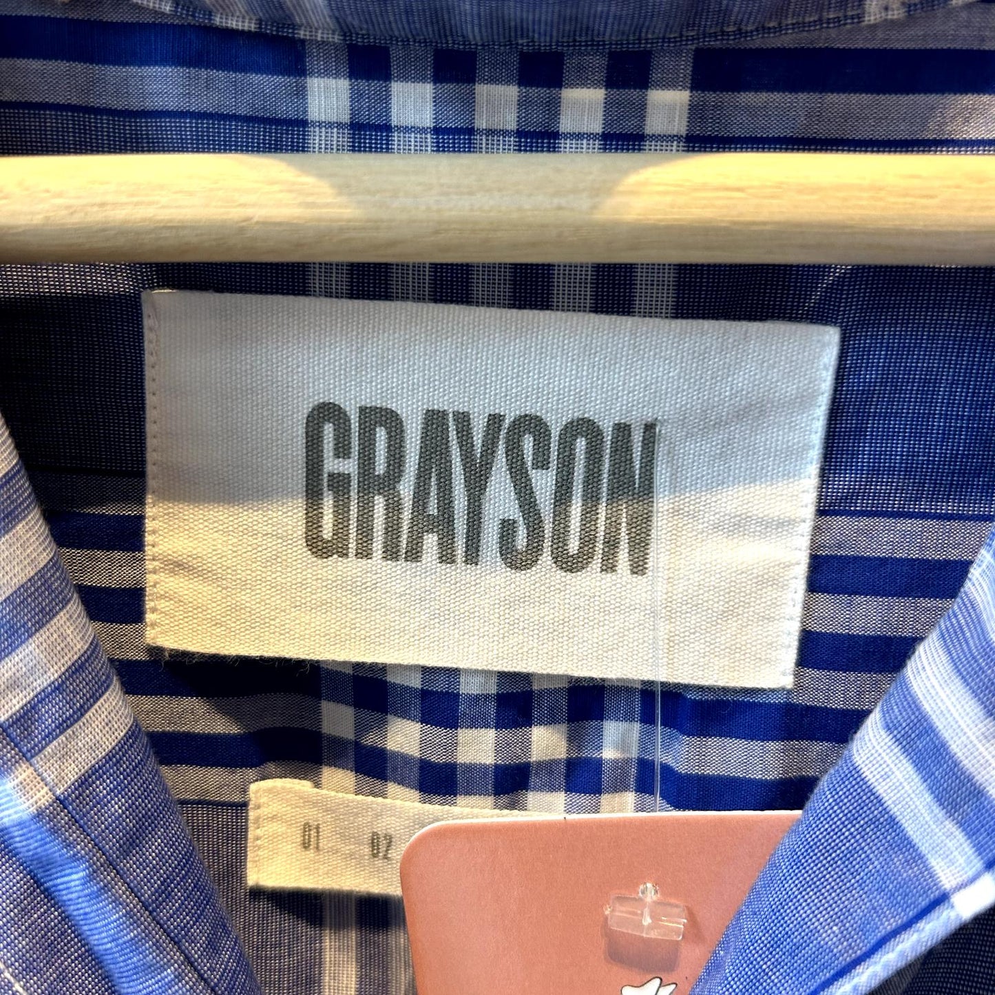 3 / M - Grayson $158 Frank & Eileen Washed Plaid Hero Button Up Shirt 0531AF
