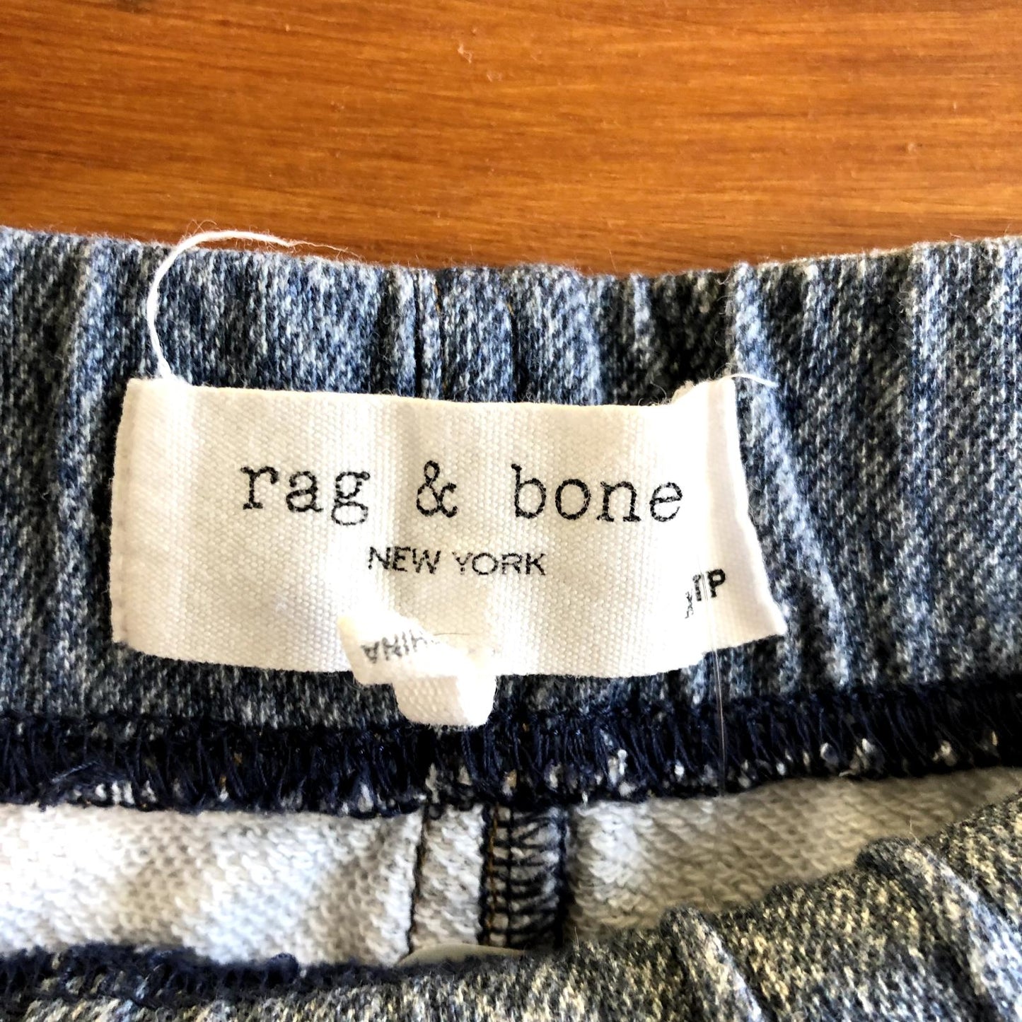 XS - Rag & Bone $225 Miramar Trompe L'Oeil Cotton Jogger Sweatpants Pants 0705HM