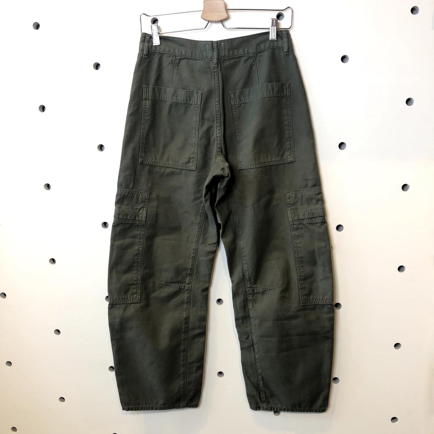 26 - Citizens of Humanity Surplus Green Barrel Leg Marcelle Cargo Pants 0507KL