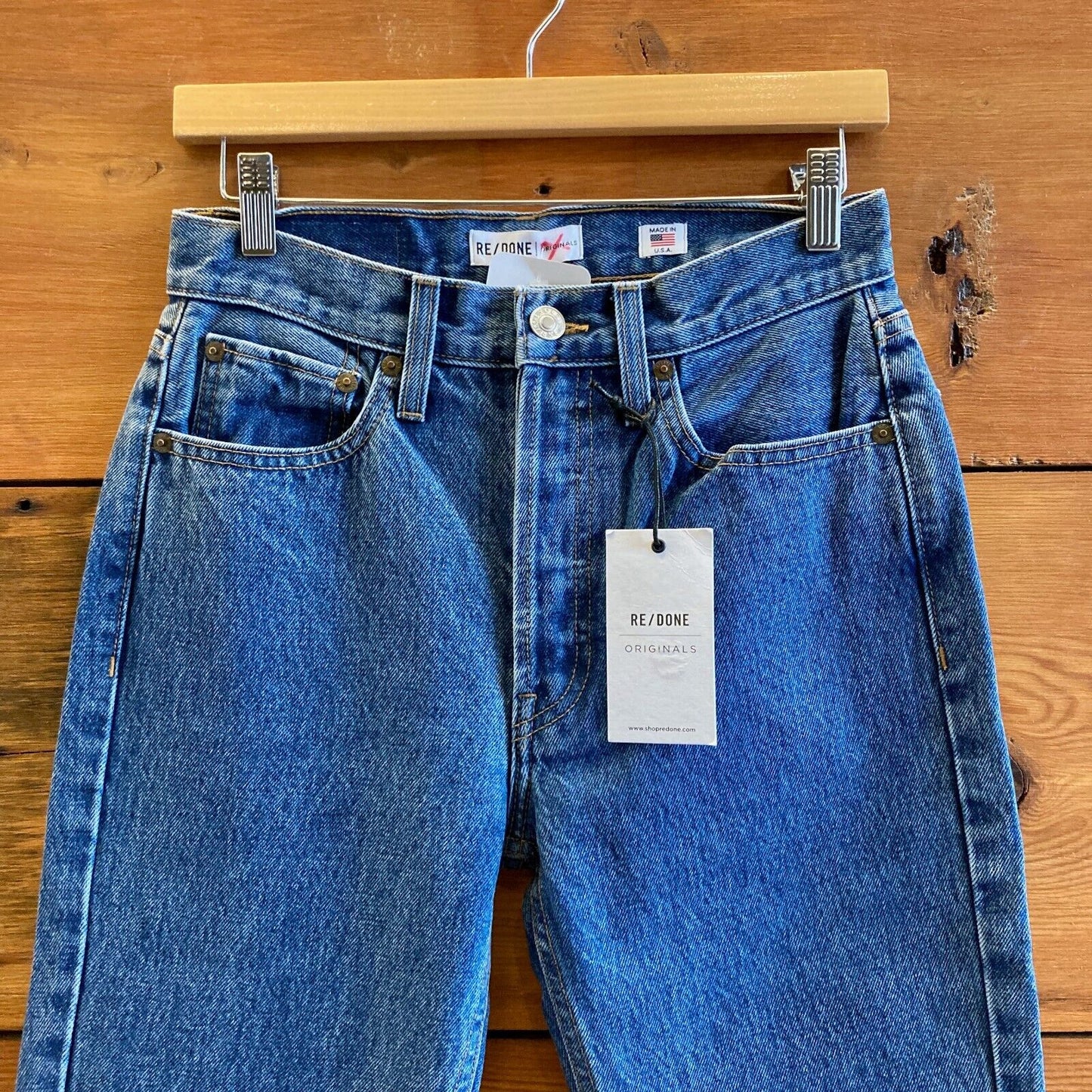 26 - Re/Done NEW Academy Fit Skinny One of A Kind 70s AF Wash Jeans 1201SG