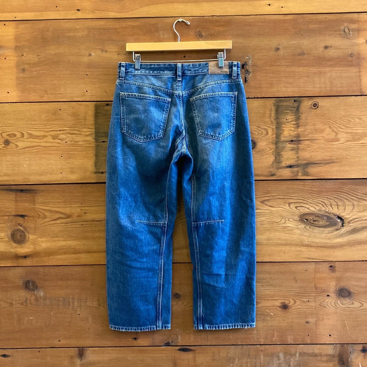 27 Petite - Madewell NEW $148 Darted Barrel-Leg Womens Jeans 1019CT