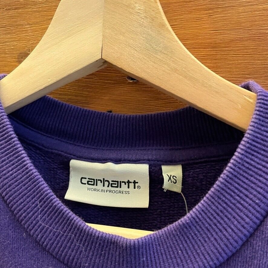 XS - Carhartt Purple $180 WIP Work in Progress Vista Sweatshirt 0312IG