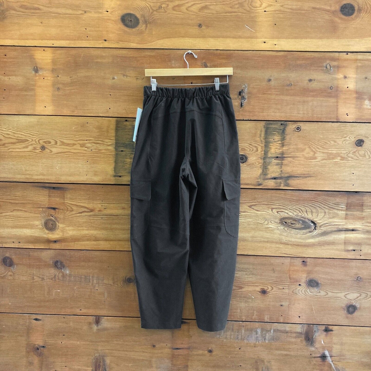 26- Lululemon $148 Black Light Utilitech Cargo Pocket High-Rise Pants NEW 1217MA