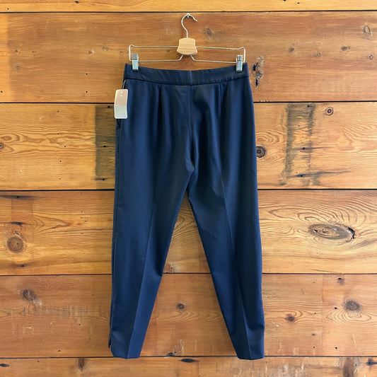 40 / S - Stella McCartney Navy Tapered Leg Womens Trouser Pants 0813CP