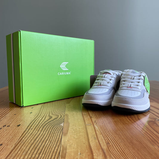 8 - Cariuma Uba Pro Smoke White Suede Sneakers NEW w/ Box 4427SC