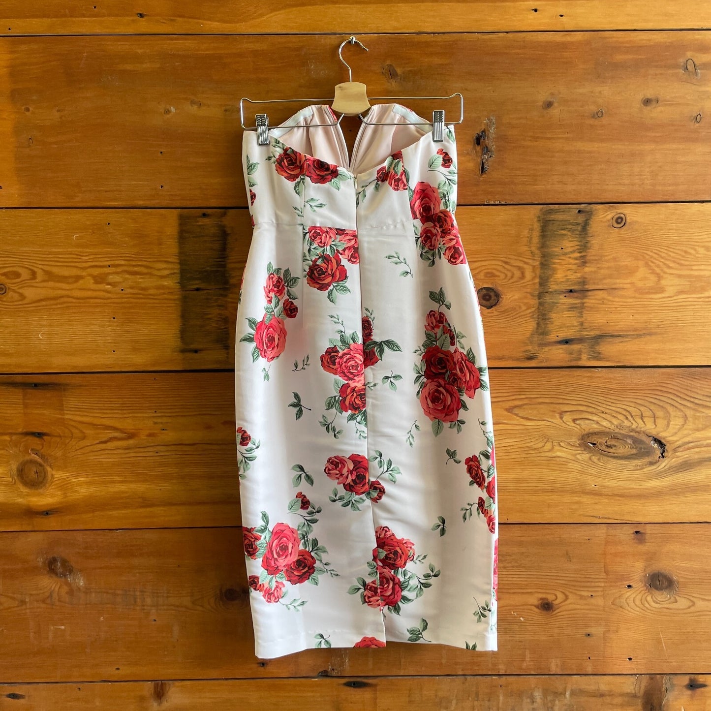 6 - Sachin + Babi Anthropologie Strapless Rose Nora Notch Neck Dress NEW 0628AC