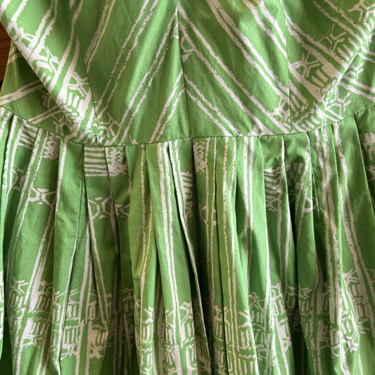 6 - Plenty Tracy Reese Anthropologie NEW $218 Green Tribal Print Dress 0507AH