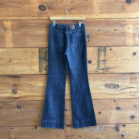 29 - Emerson Made Dark Wash High Waist Sailor Boot Cut Jeans 0522LE